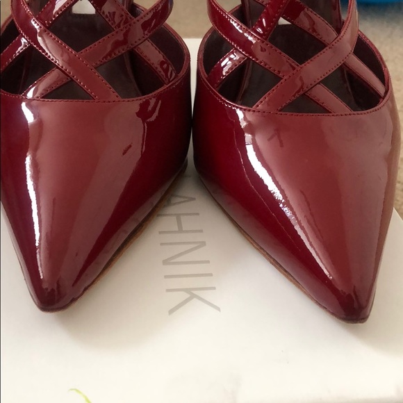 *SOLD*Manolo Blahnik Red Pumps - Picture 8 of 11
